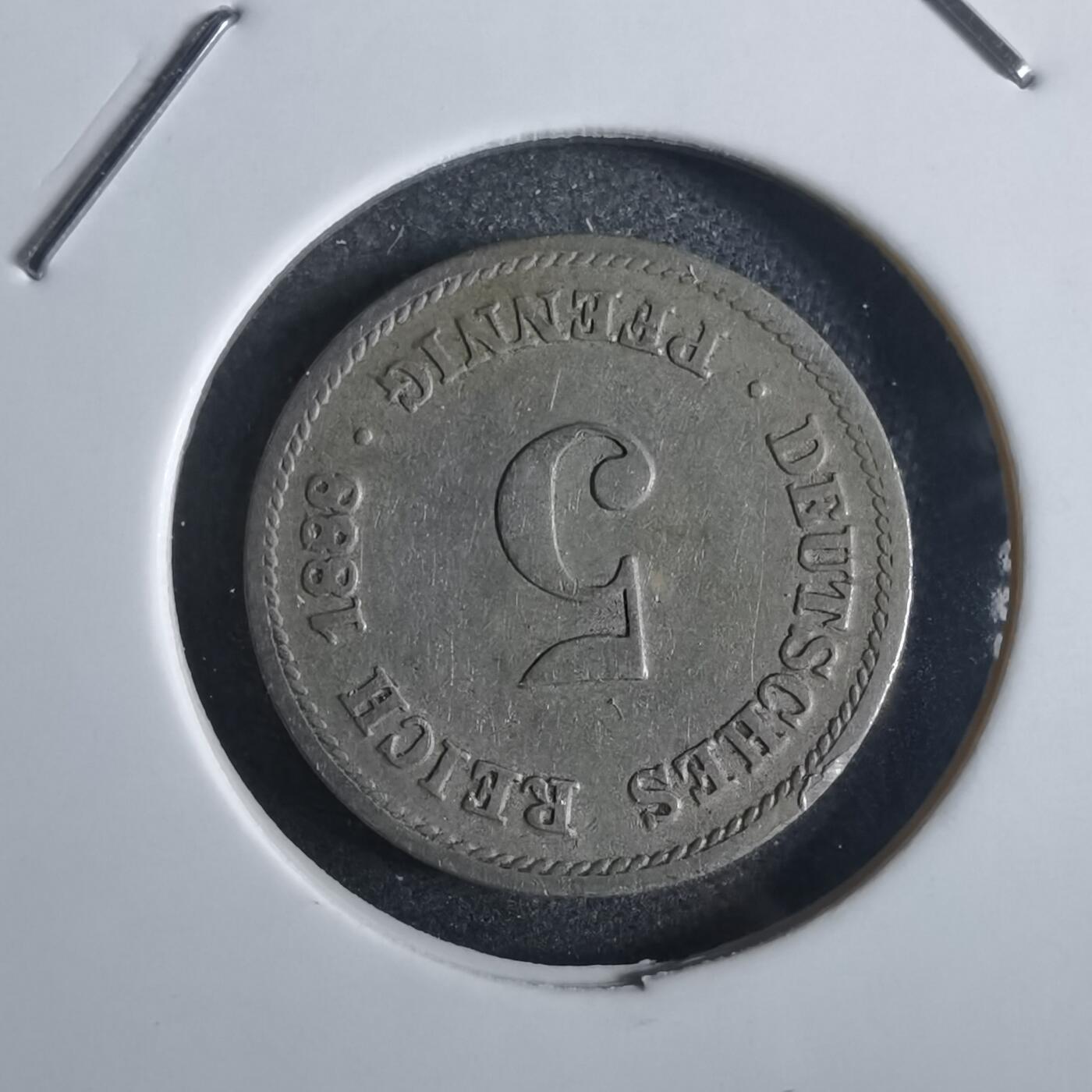沼泽如烟--第867场 德国1888年5芬尼
