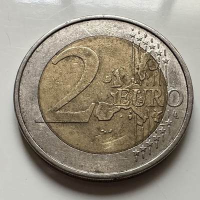 🌹外币初藏🌹🐯2025年第113场  每周二四六晚8️⃣点 接代拍 德国2003年2欧元