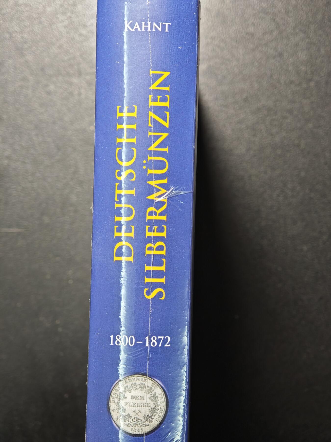 【德藏】世界币章拍卖第149期（拍品征集中~欢迎藏友联系） 全新未拆封 1800-1872年德国银币目录 从半泰勒到2泰勒 铜版纸印刷 全书约706页