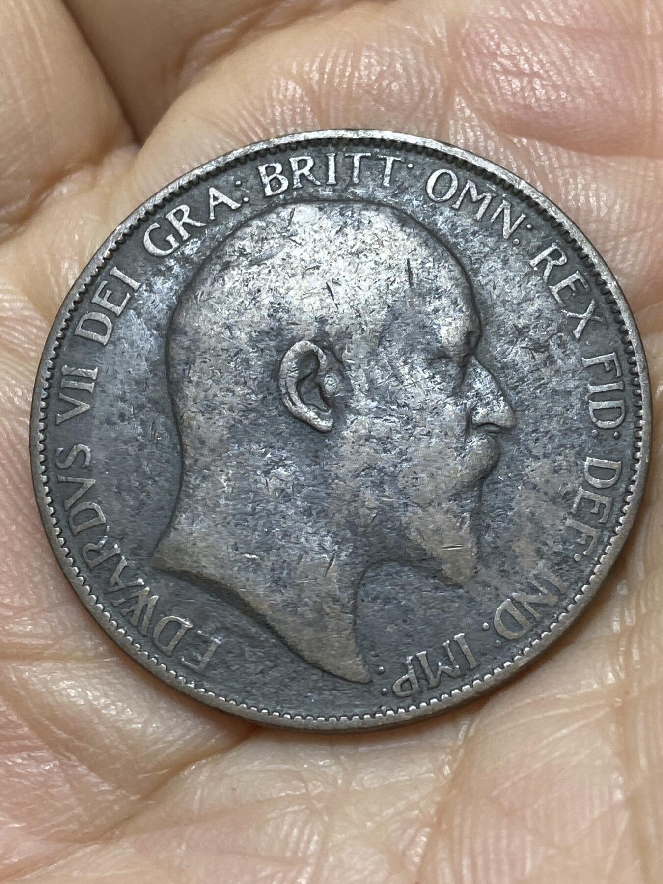 2025年第一百零七场(总第一百三十三场）外国好品散币(免佣金) 英国🇬🇧1903年1便士(爱德华七世时期)