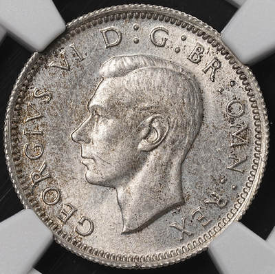 修遠堂世界钱币第八十八期 - NGC MS65 1946年英国6便士银币