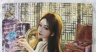 花开卡拍第42期（10月12号周日截拍，品控勿拍!!!拍品不寄存，运费5元，自制卡难免瑕疵，可能存在轻微撞角爆边等出厂瑕疵，品控介意勿拍！） - 卡玩帕克满赠 神州群英志花蕊夫人 粗闪