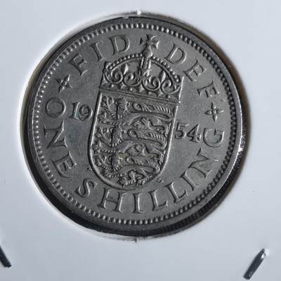 沼泽如烟--第867场 - 英国1954年1先令