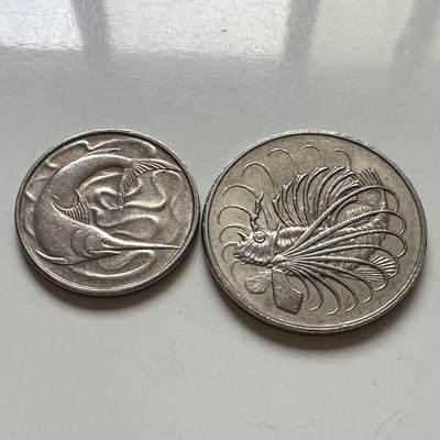 🌹外币初藏🌹🐯2025年第113场  每周二四六晚8️⃣点 接代拍 新加坡1981年一对