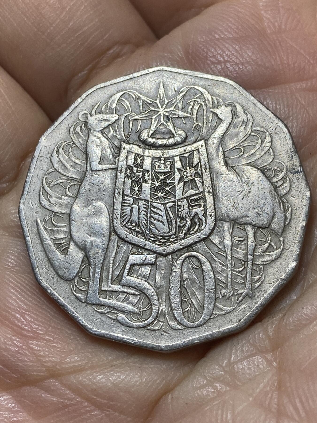 2025年第一百零七场(总第一百三十三场）外国好品散币(免佣金) 澳大利亚🇦🇺1981年50分