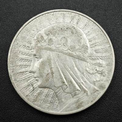 【淘币小摊】实时拍第七百六十六拍  国庆10拍 银币套币场 外出13号发货  满百包邮可预留二周 每周一统一发货   - 波兰1933年10兹罗提银币