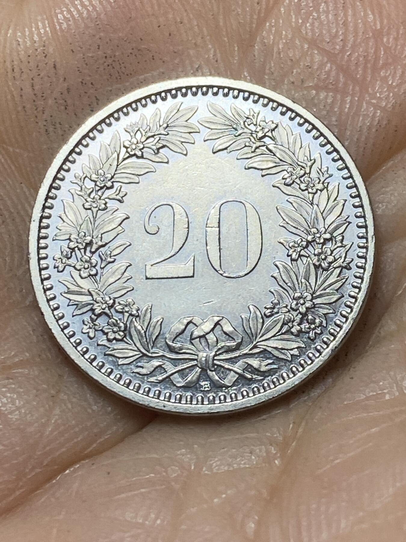 2025年第一百零七场(总第一百三十三场）外国好品散币(免佣金) 瑞士🇨🇭2009年20分