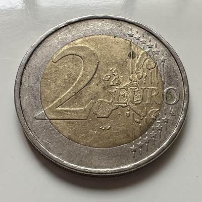 🌹外币初藏🌹🐯2025年第113场  每周二四六晚8️⃣点 接代拍 德国2002年2欧元