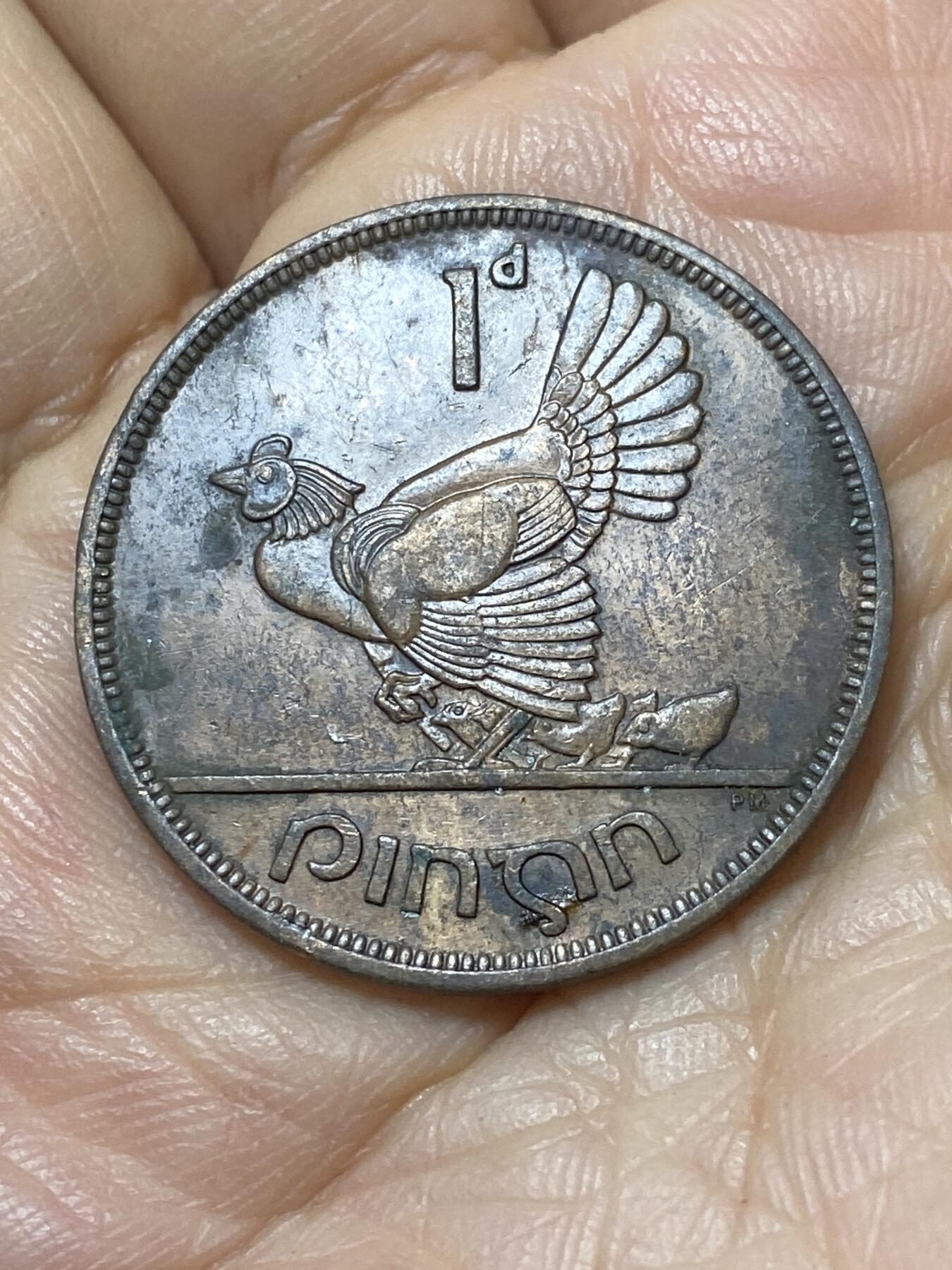 2025年第一百零七场(总第一百三十三场）外国好品散币(免佣金) 爱尔兰🇮🇪1946年1便士(共和国时期第一套)