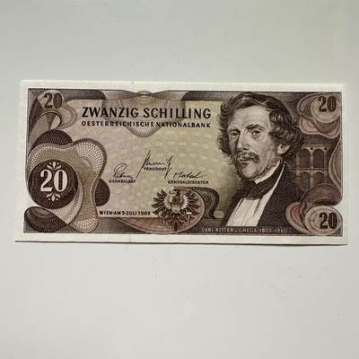 🌹外币初藏🌹🐯2025年第113场  每周二四六晚8️⃣点 接代拍 - 奥地利1967年20先令b