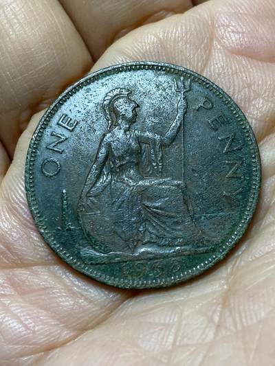 2025年第一百零七场(总第一百三十三场）外国好品散币(免佣金) - 英国🇬🇧1938年1便士(乔治六世第一版)