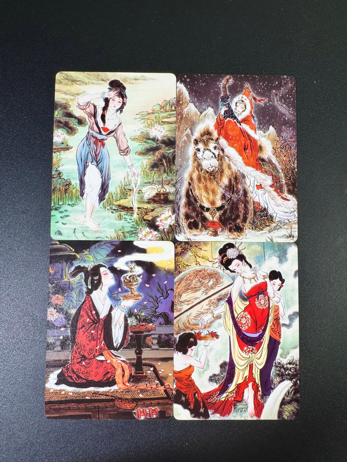 NO.12 好又多金牌大场，金戈铁马+美女如云，每周一站式配齐，方便凑单！（周6晚6点半截拍，卖家送拍0抽成！） 焱卡 彫仙 四大美女 普卡4张一套