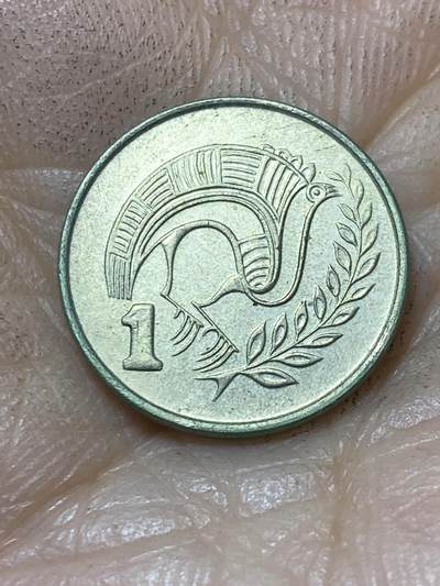 2025年第一百零七场(总第一百三十三场）外国好品散币(免佣金) - 塞浦路斯🇨🇾1991年1分(共和国时期第二套第三版首发年)