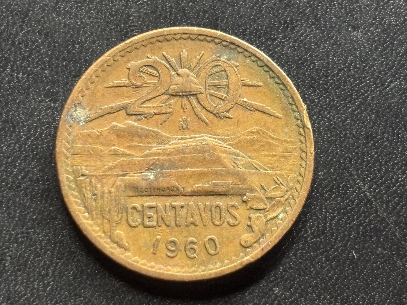 邮泉阁限时拍卖第二十九场 各国硬币专场（硬币在国外。） 墨西哥1960年20分