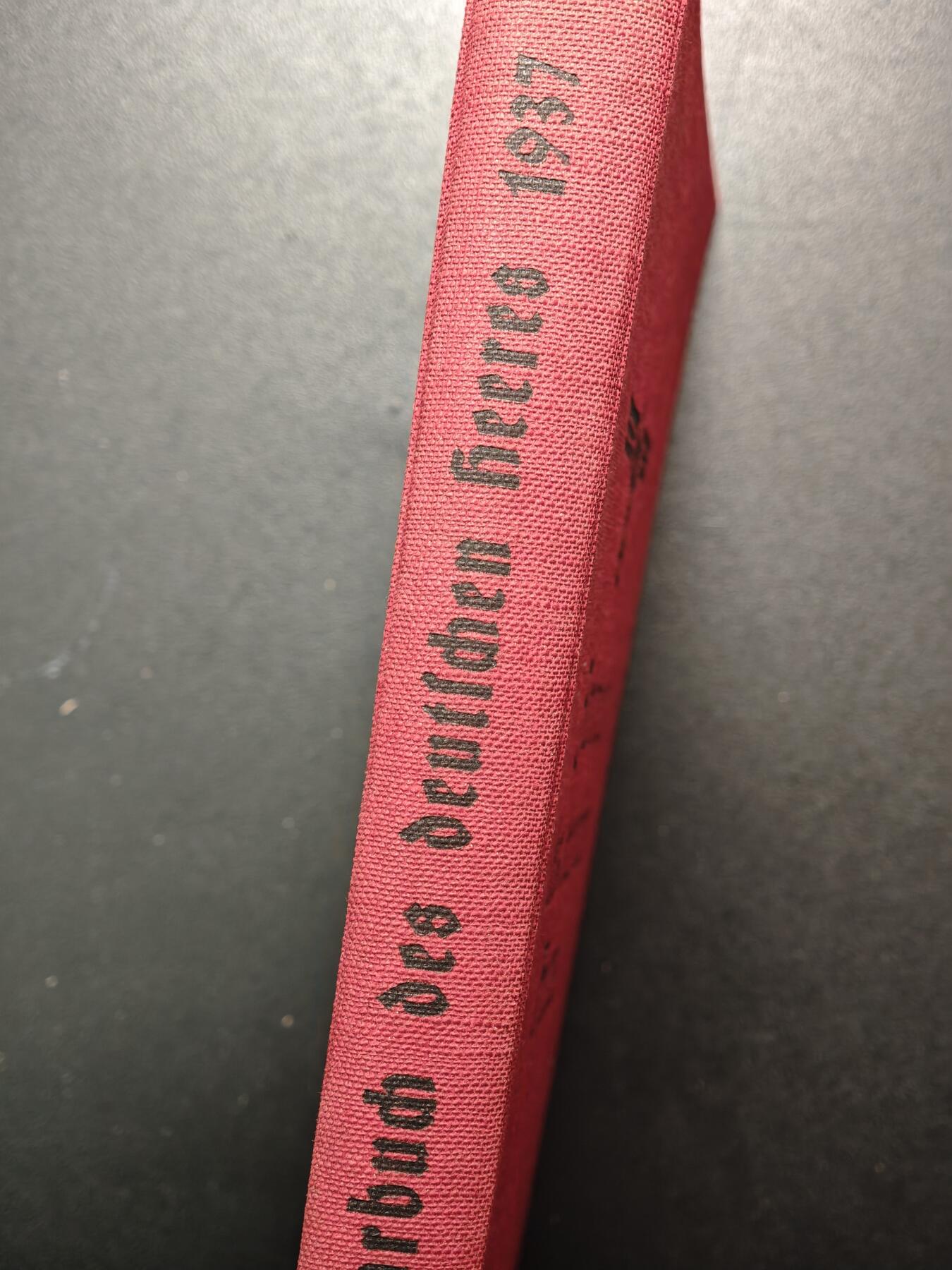 【德藏】世界币章拍卖第149期（拍品征集中~欢迎藏友联系） 95新 德国第三帝国1937年记录年鉴 布面硬壳精装 全书约：190页（原图请联系客服）