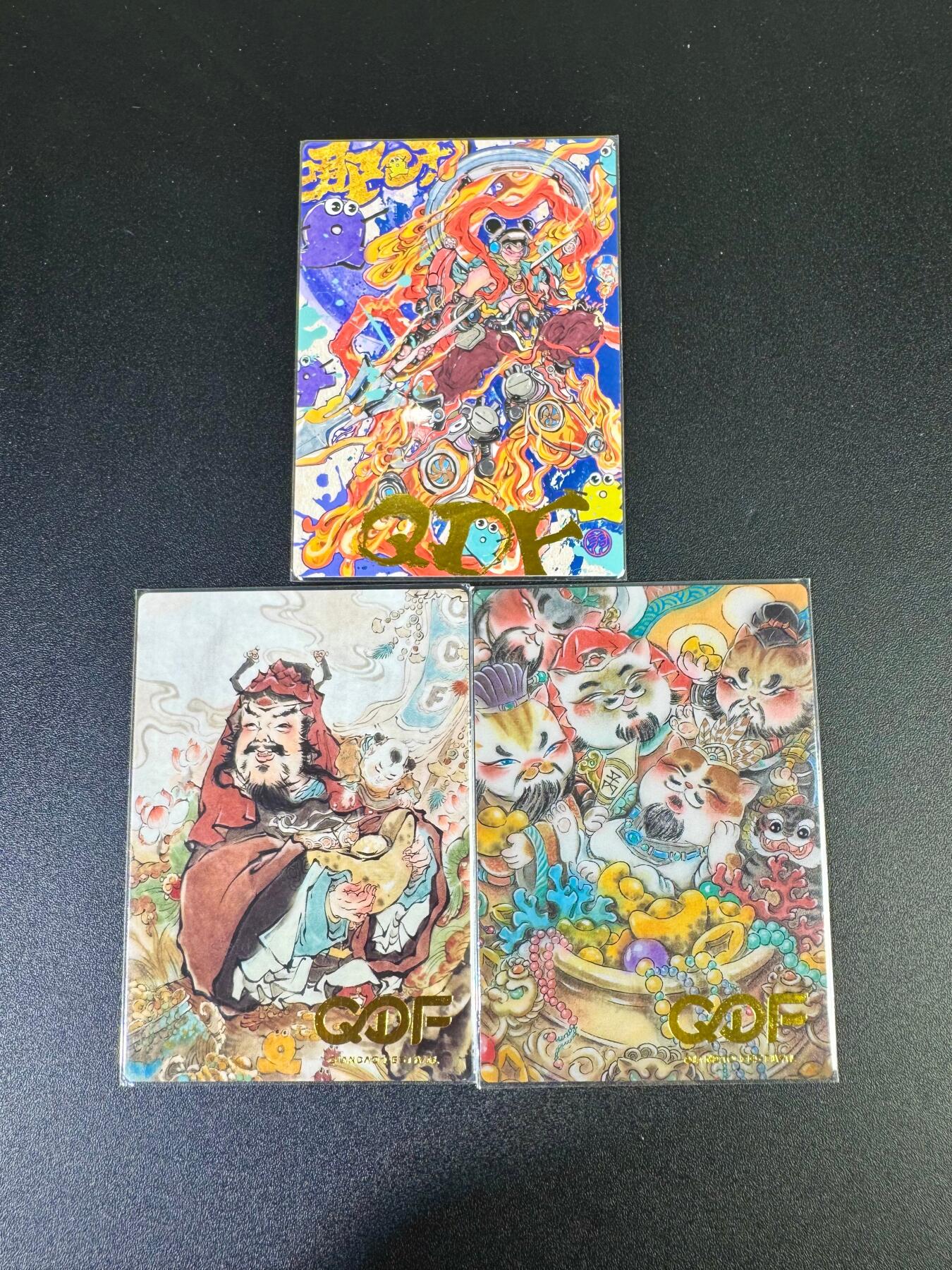 NO.12 好又多金牌大场，金戈铁马+美女如云，每周一站式配齐，方便凑单！（周6晚6点半截拍，卖家送拍0抽成！） 玄卡阁 QDF展会限定 哪吒 彩闪 招财猫三张