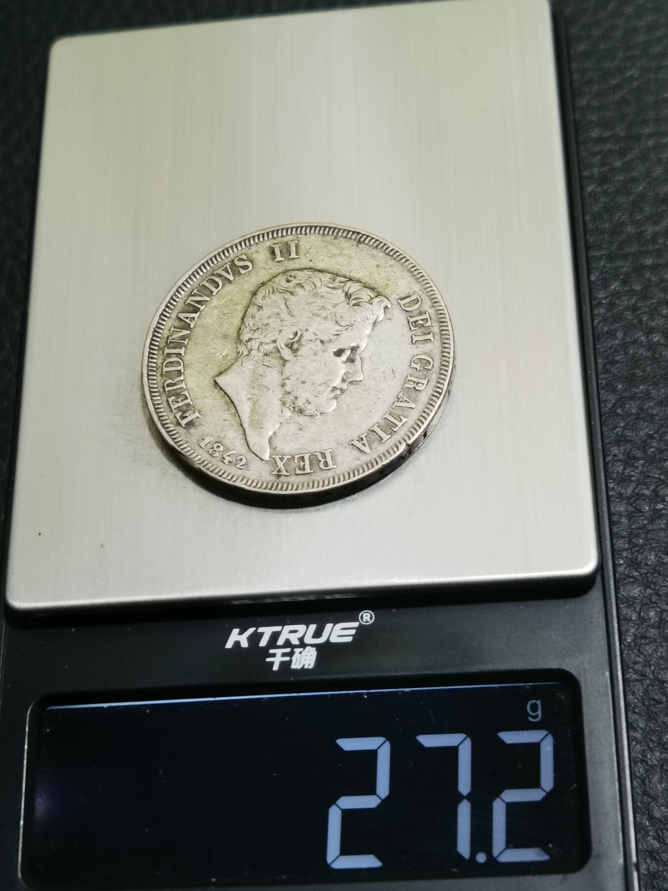 天下钱庄专场欢迎参拍 西西里王国120G银币