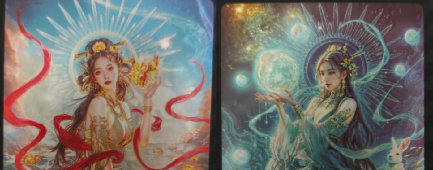 龙虎卡牌第五十八场（无佣金，满120包邮，周六晚上结拍，欢迎送拍） 光刻2张 奇点 宗-羲和&常曦