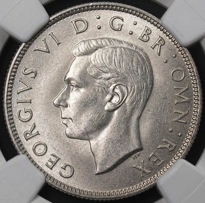 修遠堂世界钱币第八十八期 - NGC MS64 1938年英国2先令银币