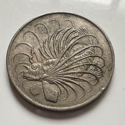 🌹外币初藏🌹🐯2025年第113场  每周二四六晚8️⃣点 接代拍 新加坡1967年首年版五十分