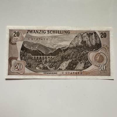 🌹外币初藏🌹🐯2025年第113场  每周二四六晚8️⃣点 接代拍 奥地利1967年20先令a