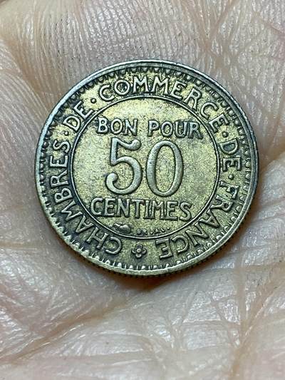2025年第一百零七场(总第一百三十三场）外国好品散币(免佣金) - 稀少年份–法兰西第三共和国1928年50生丁(第四版)