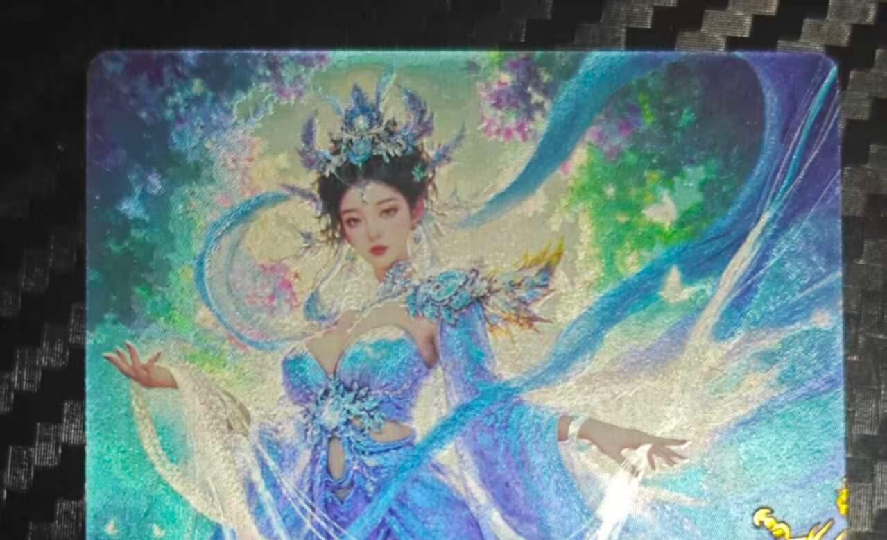龙虎卡牌第五十八场（无佣金，满120包邮，周六晚上结拍，欢迎送拍） 粗闪卡 奇点 宗-嫘祖