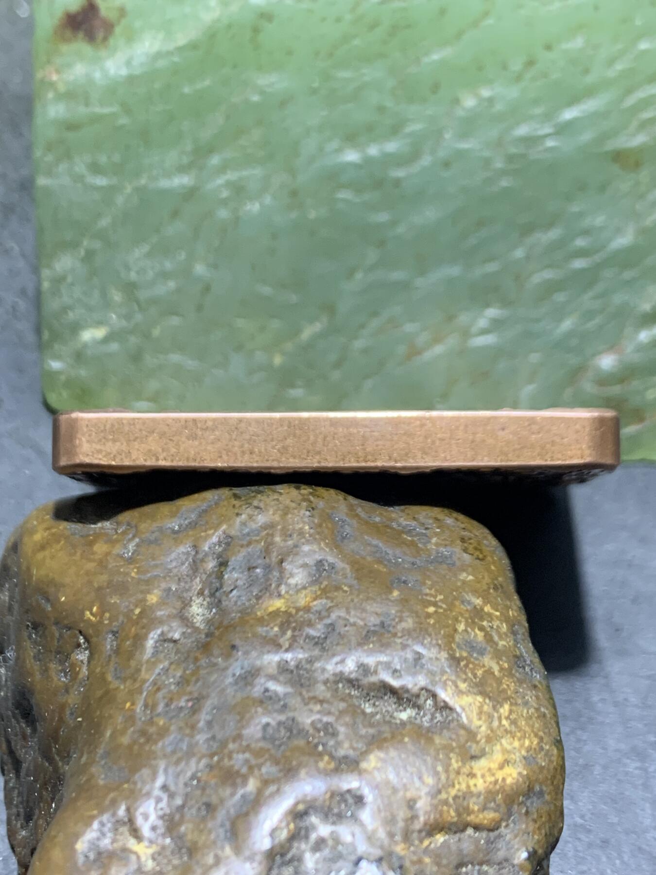 精美紫铜秽迹金刚护身牌一个，