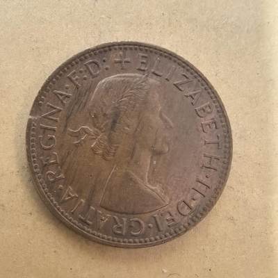 泡泡币外币第一场可代拍15038385335微信 - 1958年澳大利亚一便士