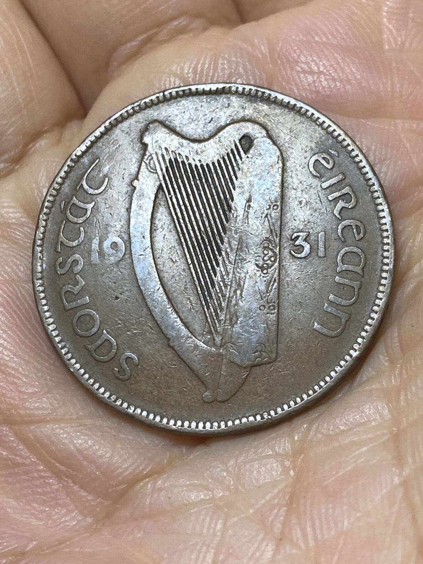 2025年第一百零七场(总第一百三十三场）外国好品散币(免佣金) 爱尔兰🇮🇪1931年1便士(自由邦时期)