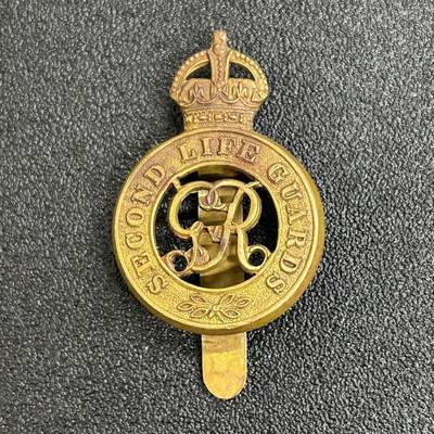 西秦中古拍卖第六十一期 - 英国二战皇家陆军骑兵卫队帽徽
