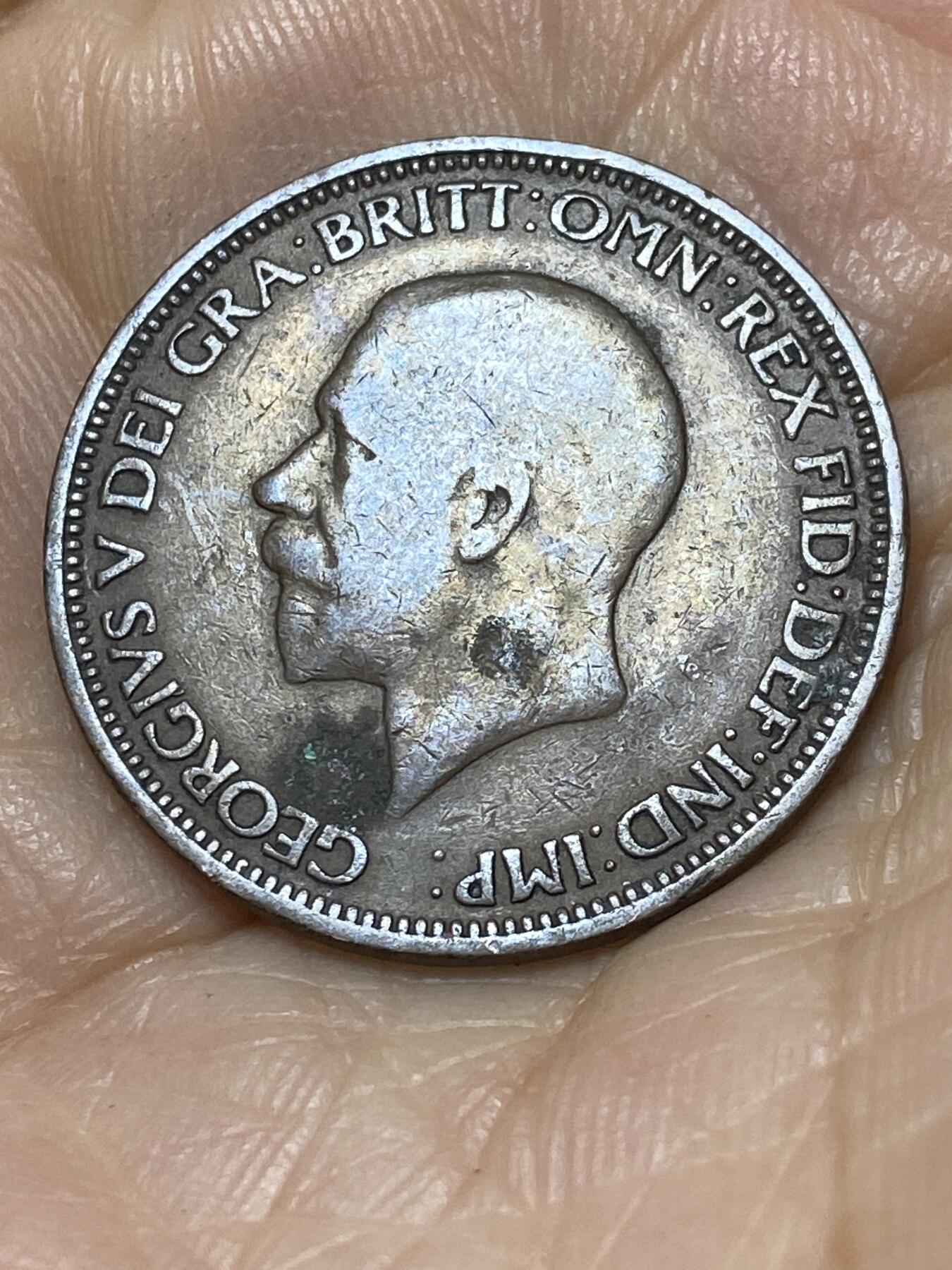 2025年第一百零七场(总第一百三十三场）外国好品散币(免佣金) 英国🇬🇧1932年半便士(乔治五世第三版)