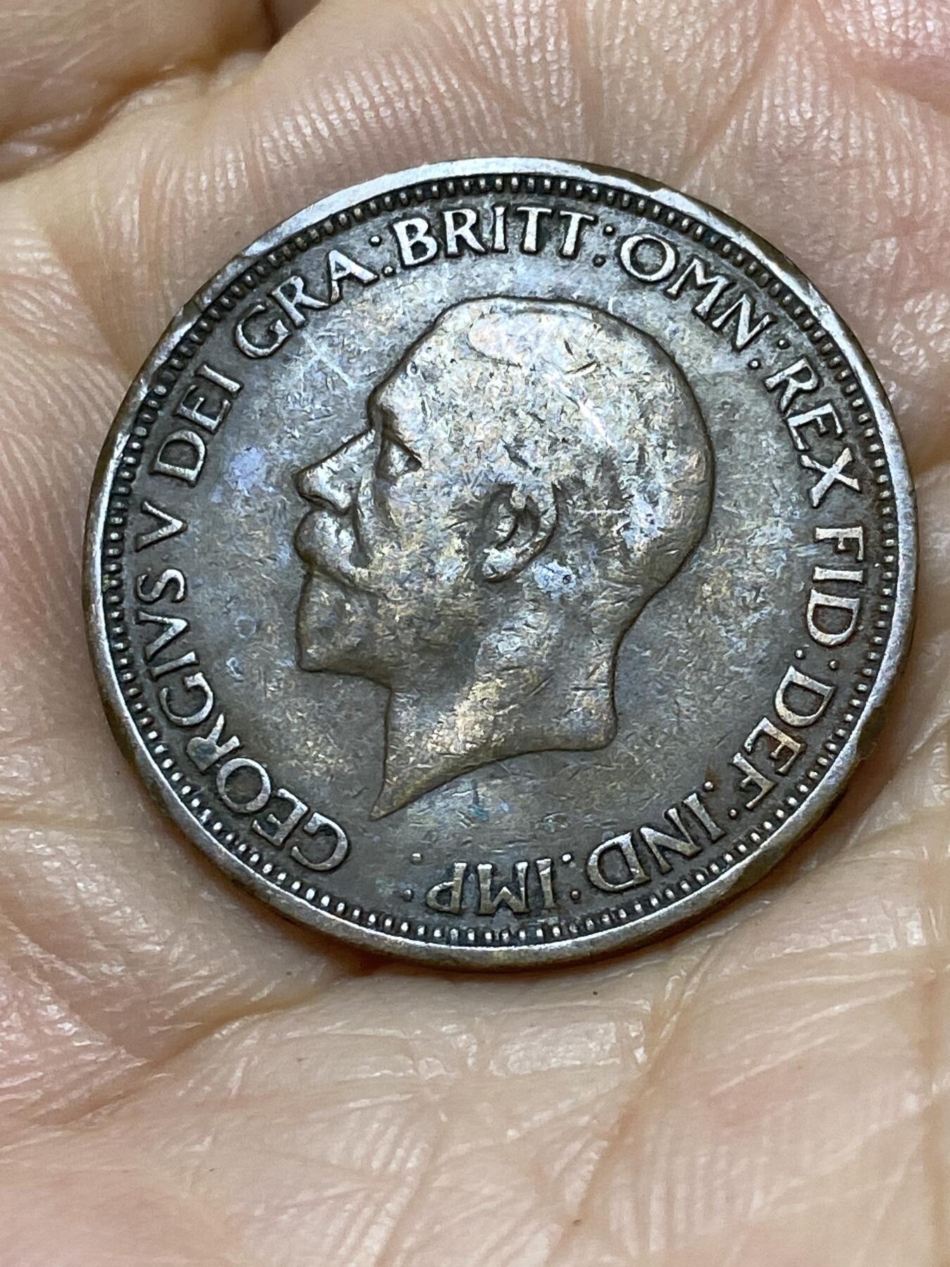 2025年第一百零七场(总第一百三十三场）外国好品散币(免佣金) 英国🇬🇧1936年半便士(乔治五世逝世年，第三版关门年)