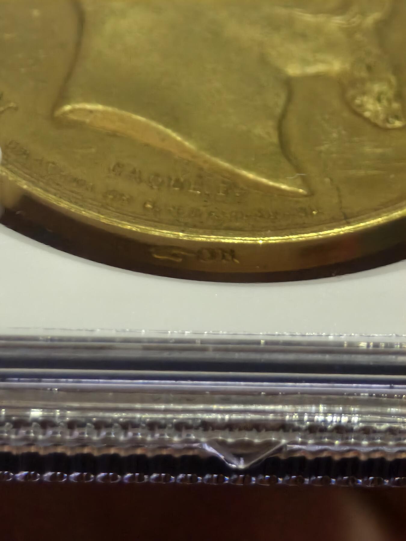 NGC-MS62PL法国1861年拿破仑三世里昂农业金章