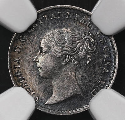 修遠堂世界钱币第八十八期 - NGC MS62 1841年英国1便士银币 濯足币