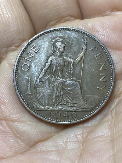 2025年第一百零七场(总第一百三十三场）外国好品散币(免佣金) - 英国🇬🇧1940年1便士(乔治六世第一版)