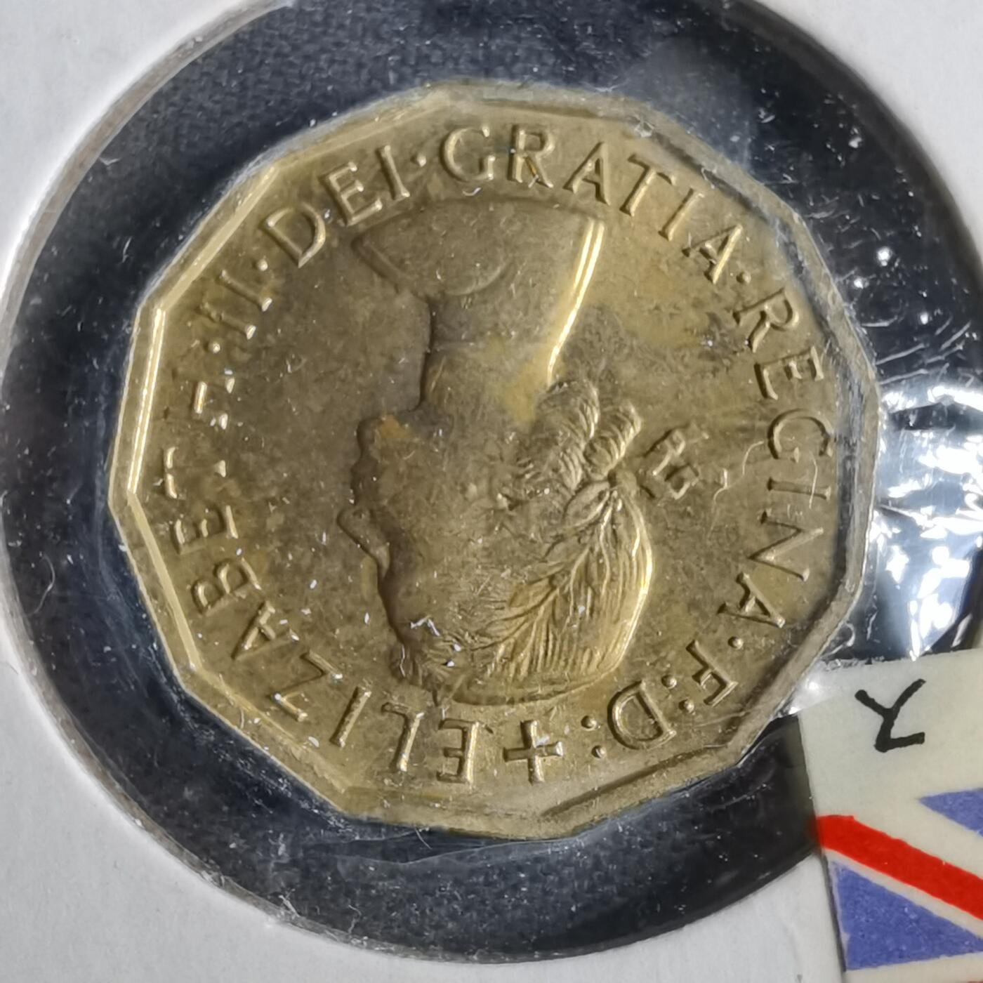 沼泽如烟--第867场 英国1967年3便士