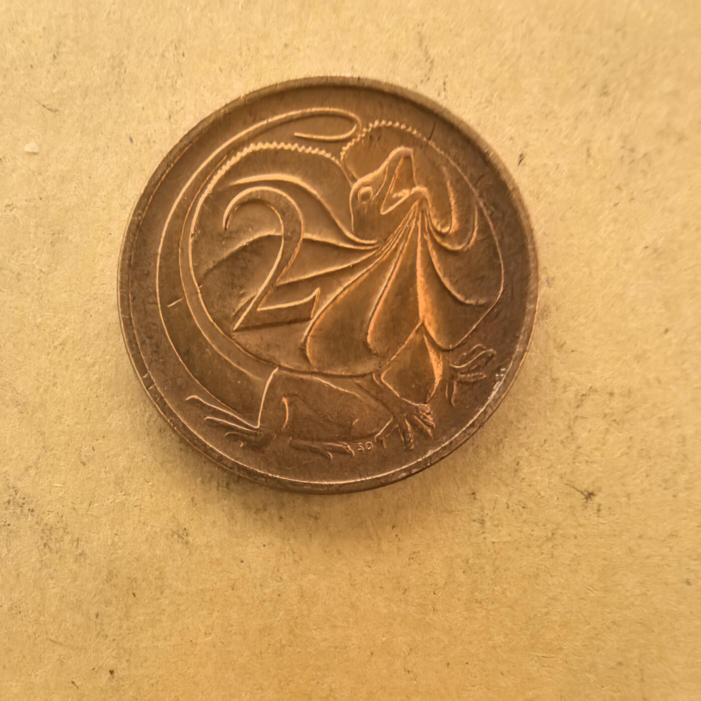 泡泡币外币第一场可代拍15038385335微信 原光1981年澳大利亚二分