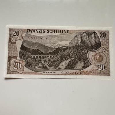 🌹外币初藏🌹🐯2025年第113场  每周二四六晚8️⃣点 接代拍 奥地利1967年20先令b