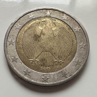 🌹外币初藏🌹🐯2025年第113场  每周二四六晚8️⃣点 接代拍 - 德国2002年2欧元