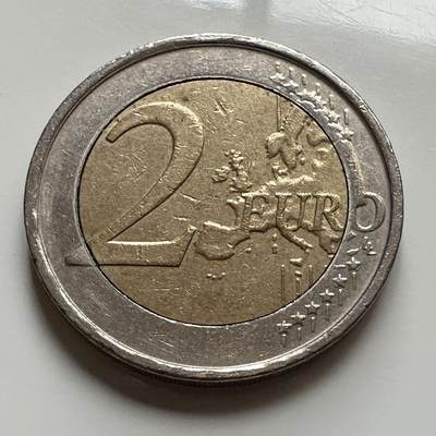 🌹外币初藏🌹🐯2025年第113场  每周二四六晚8️⃣点 接代拍 比利时2007年2欧元