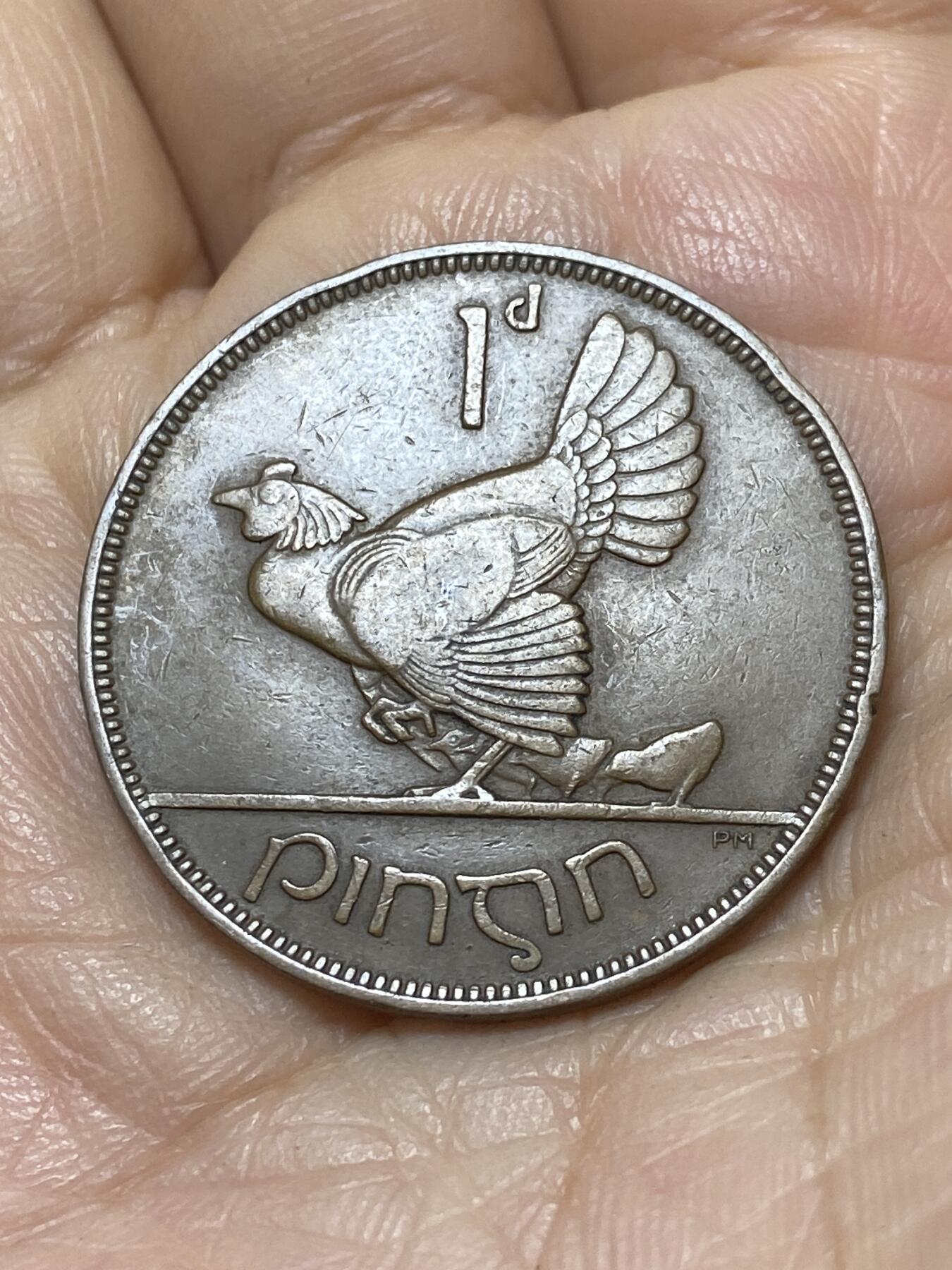 2025年第一百零七场(总第一百三十三场）外国好品散币(免佣金) 爱尔兰🇮🇪1937年1便士(自由邦时期)