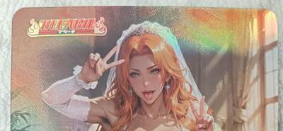 花开卡拍第42期（10月12号周日截拍，品控勿拍!!!拍品不寄存，运费5元，自制卡难免瑕疵，可能存在轻微撞角爆边等出厂瑕疵，品控介意勿拍！） - 松本乱菊花嫁 艺术版 折光彩闪