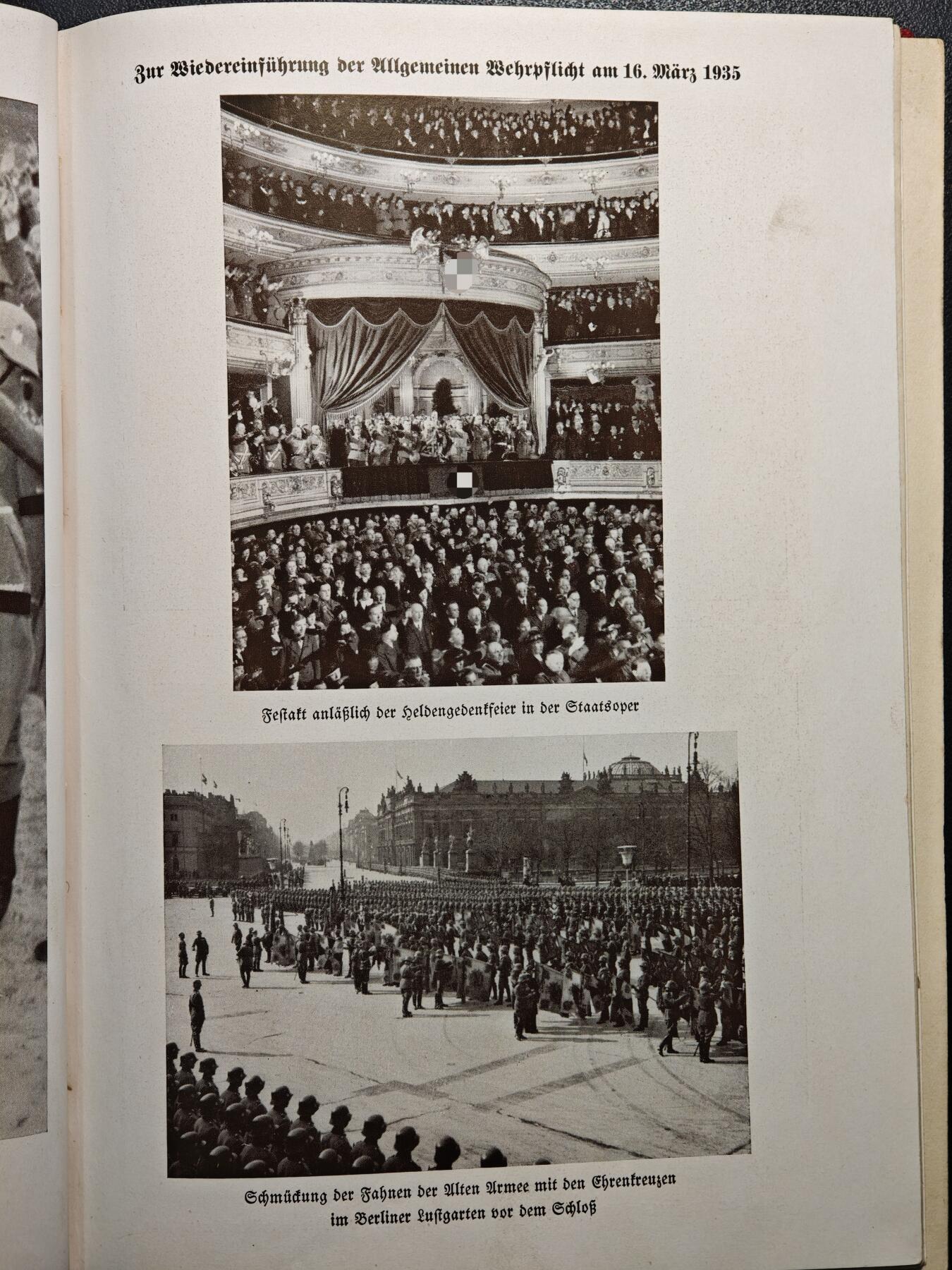 【德藏】世界币章拍卖第149期（拍品征集中~欢迎藏友联系） 95新 德国第三帝国1937年记录年鉴 布面硬壳精装 全书约：190页（原图请联系客服）
