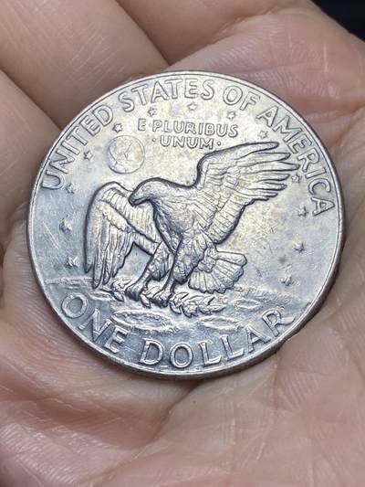 2025年第一百零七场(总第一百三十三场）外国好品散币(免佣金) - 美国🇺🇸1977年1美元(艾森豪威尔月球鹰1元)