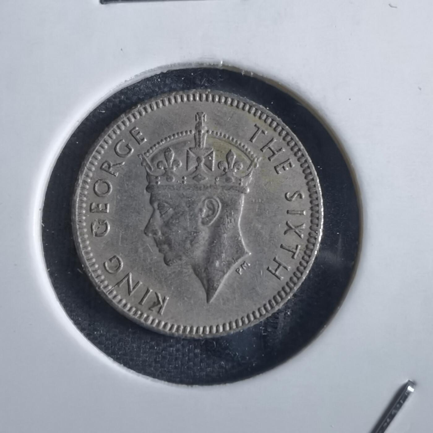 沼泽如烟--第867场 英属马来亚1950年五分
