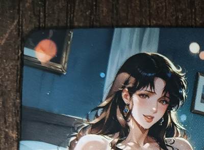 花开卡拍第42期（10月12号周日截拍，品控勿拍!!!拍品不寄存，运费5元，自制卡难免瑕疵，可能存在轻微撞角爆边等出厂瑕疵，品控介意勿拍！） - 猫眼三姐妹 卧室 彩闪1张