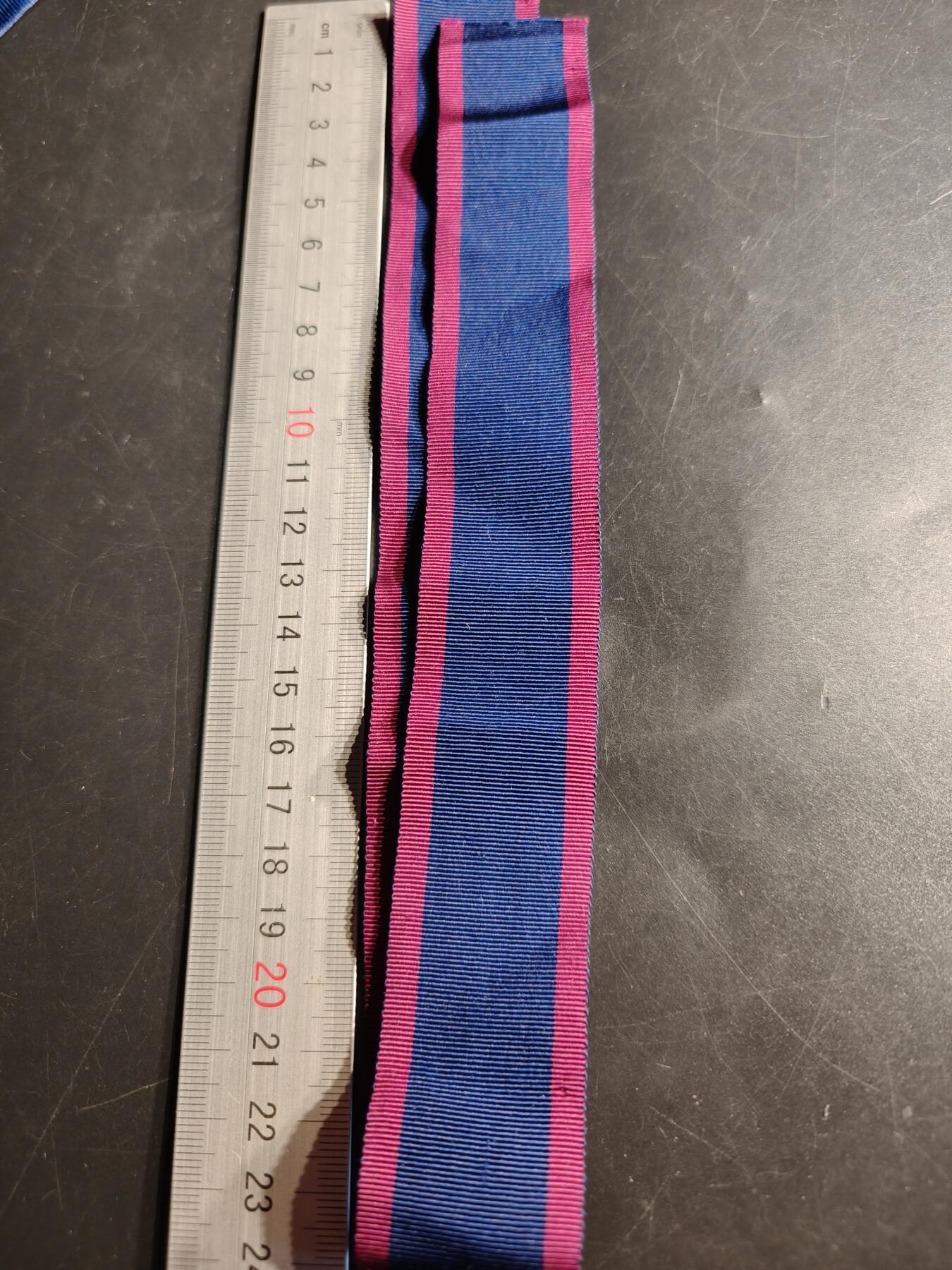 老王徽章第155期 法国国防服务奖章绶带      48cm