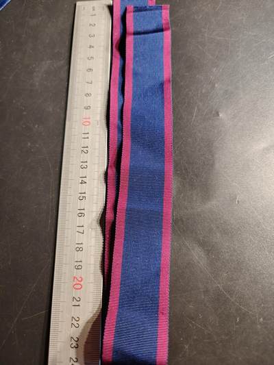 老王徽章第155期 - 法国国防服务奖章绶带      48cm