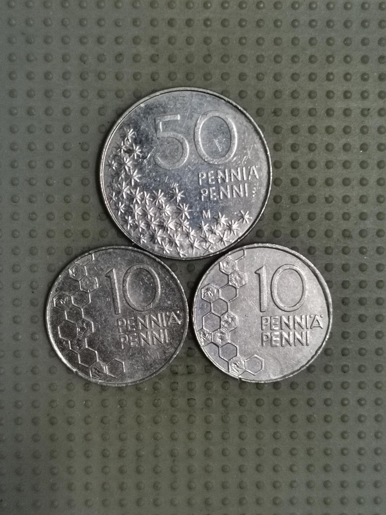 2025年第95场各国散币拍卖（总第95场） 芬兰3枚